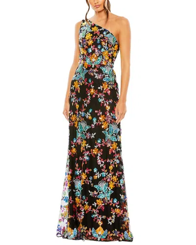 MAC DUGGAL MAC DUGGAL ONE-SHOULDER GOWN