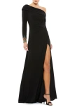 Mac Duggal A-line Gown In Black