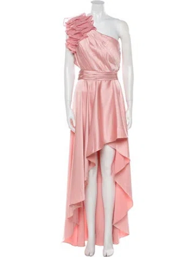 Pre-owned Mac Duggal One-shoulder Long Dress W/ Tags