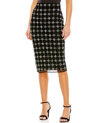 Mac Duggal Pencil Skirt In Black