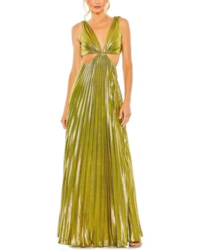 MAC DUGGAL MAC DUGGAL PLEATED DRESS
