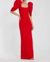 Mac Duggal Priscilla Maxi Dress In Red