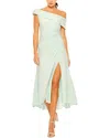 Mac Duggal Asymmetrical Gathered Dress
