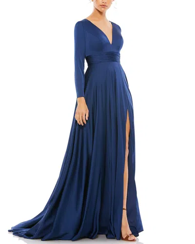 MAC DUGGAL MAC DUGGAL RUCHED WAIST A-LINE GOWN