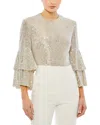 Mac Duggal R26822 In Beige