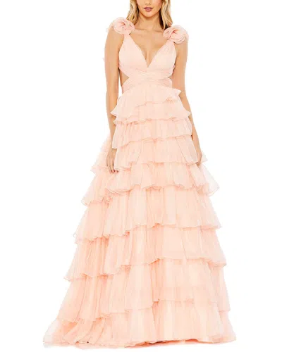MAC DUGGAL RUFFLED BALLGOWN