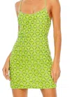Mac Duggal Sabrina Dress In Green