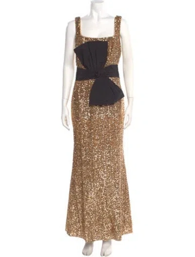 Pre-owned Mac Duggal Sequin Long Dress