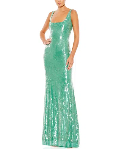 Mac Duggal Sequined Column Gown
