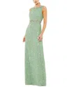 Mac Duggal Sequined Embellished Gown