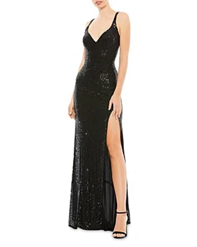 MAC DUGGAL SEQUINED GOWN