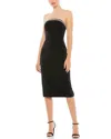 Mac Duggal Halter Column Midi Dress