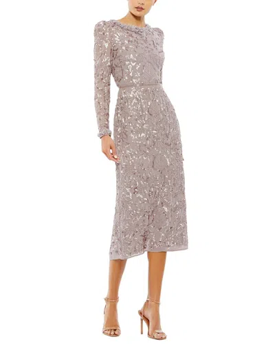 Mac Duggal Sheath Dress In Purple