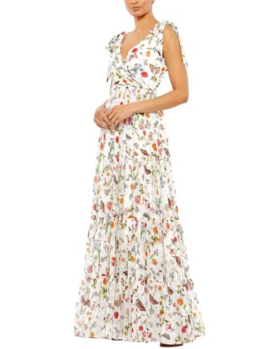 MAC DUGGAL MAC DUGGAL SLEEVELESS SOFT TIE SHOULDER GOWN