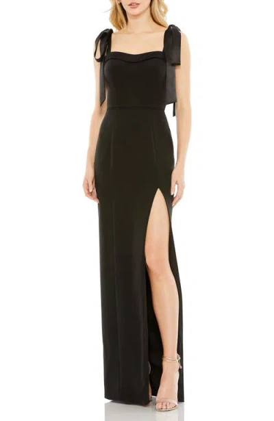 Mac Duggal 49620 Long Formal Prom Dress In Black