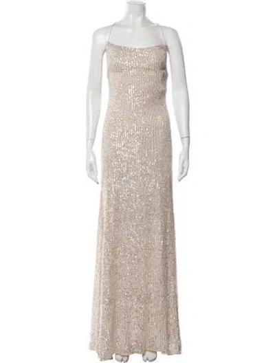 Pre-owned Mac Duggal Square Neckline Long Dress