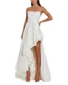 Mac Duggal Strapless Ruched Gown
