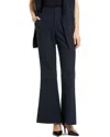 Mac Duggal Classic Crepe Flared Trouser Pants