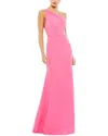 Mac Duggal Ieena One-shoulder Sheath Gown