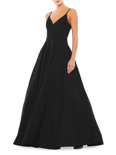 Mac Duggal Women's Ieena A-line Gown In Black