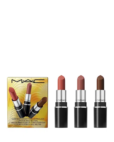 Mac Everyday Luxury Mini Lustreglass Lipstick Trio ($45 Value) In White