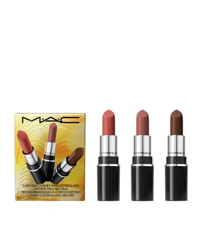 Mac Everyday Mini Lustreglass Lipstick Trio In White