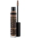 Mac Eye Brows Big Boost Fibre Gel In Spiked (deep Brunette)
