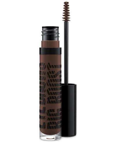 Mac Eye Brows Big Boost Fibre Gel In Stud (deepest Black Brunette)