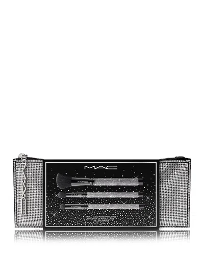 Mac Finishing Touch Brush Kit Gift Set In Black