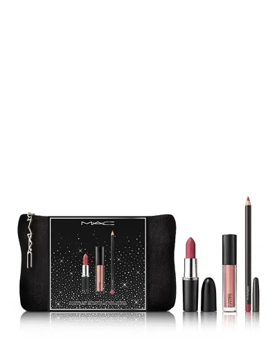 Mac Industry Icons Lip Combo Gift Set In Transparent