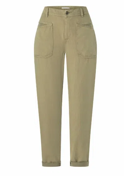 Mac Ivy Pants In Khaki In Green