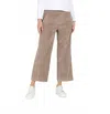 Mac Jeans Chiara Cropped Pants In Oxide Brown In Multi