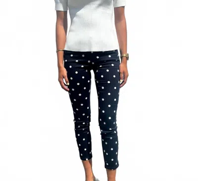 Mac Jeans Dream Summer Slim Pants In Dark Navy In Blue
