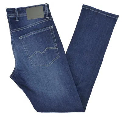 Pre-owned Mac Jeans Mac Flexx Superstretch Soft Brushed Denim Jeans In Deep Blue