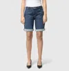 Mac Jeans Shorty Summer Clean Jeans In New Basic Wash In Blue