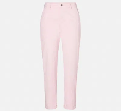 Mac Jeans Women's Turn Up Chinos In Pink
