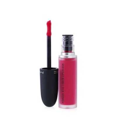 Mac Ladies Powder Kiss Liquid Lipcolour 0.17 oz # 984 Billion $ Smile Makeup 773602567812