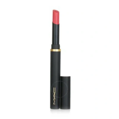 Mac Ladies Powder Kiss Velvet Blur Slim Lipstick 0.07 oz # 898 Sheer Outrage Makeup 773602672455 In White