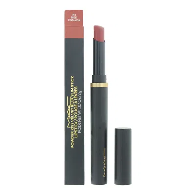 Mac Ladies Powder Kiss Velvet Blur Slim Stick Lipstick 0.07 oz 893 Sweet Cinnamon Makeup 77360267243