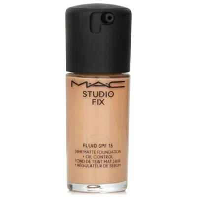 Mac Ladies Studio Fix Fluid Foundation Spf 15 1 oz # Nc25 Makeup 773602642885 In White