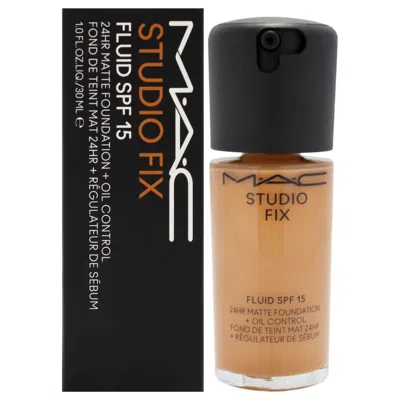 Mac Ladies Studio Fix Fluid Spf 15 24hr Matte Foundation Plus 1 oz Nc45 Bronze With Golden Undertone