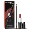 Mac Lip Duo Kit (various Shades) (worth £45) - Velvet Teddy In Velvet Teddy