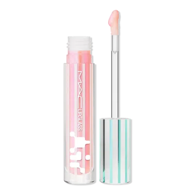 Mac Lipglass Air Non-sticky Gloss / Presents & Future - Frozen In Blue