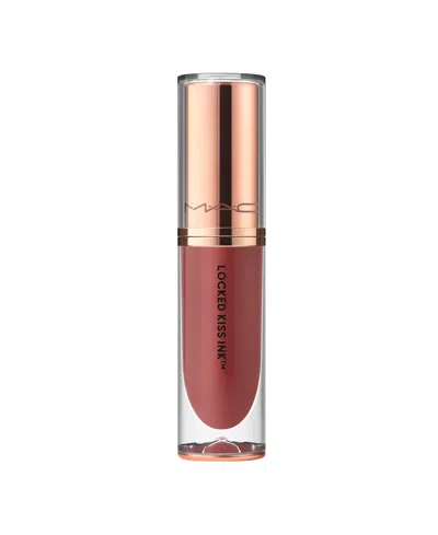 Mac Locked Kiss Ink Lipstick, 0.14 Oz. In Bonded With Teddy