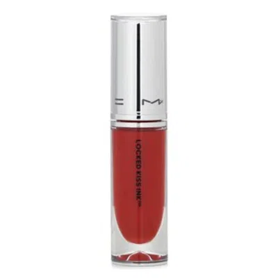 Mac Locked Kiss Ink Lipstick 0.14 oz # Vicious Makeup 773602646050 In Burgundy