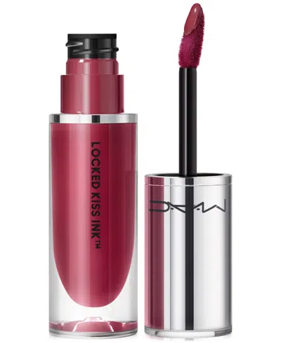 Mac Locked Kiss Ink Lipstick In Decadence (red Bean Trend)