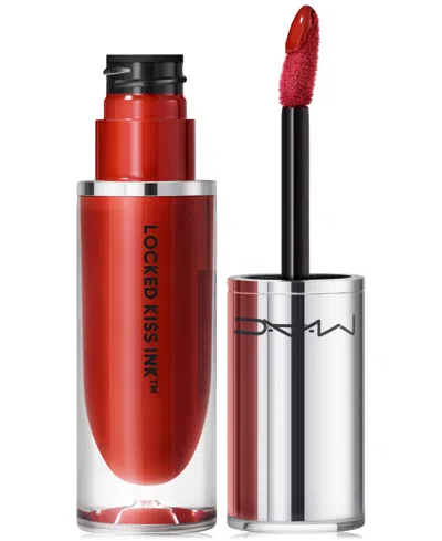 Mac Locked Kiss Ink Lipstick In Extra Chili (warm Brick Red)