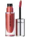 Mac Locked Kiss Ink Lipstick In Mull It Over  Over (dirty Peach)