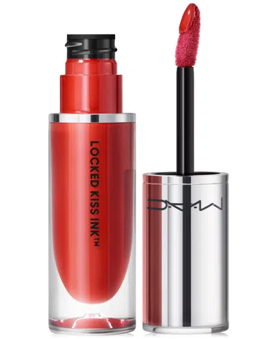 Mac Locked Kiss Ink Lipstick In Vicious (reddish Orange)