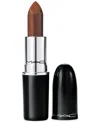 Mac Lustreglass Sheer-shine Lipstick In I Deserve This (deep Warm Brown)